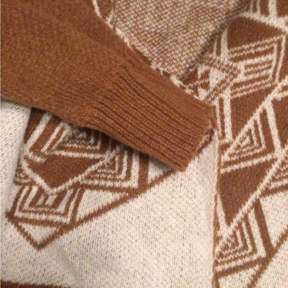 NEW! 1 Left 🪶Boho caramel fringe wrap cardigan - Picture 7 of 13